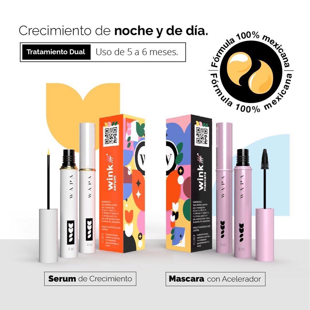 Wink Dual: Pestañas sorprendentemente tuyas ¡Al instante! - Wápa Cosmetics