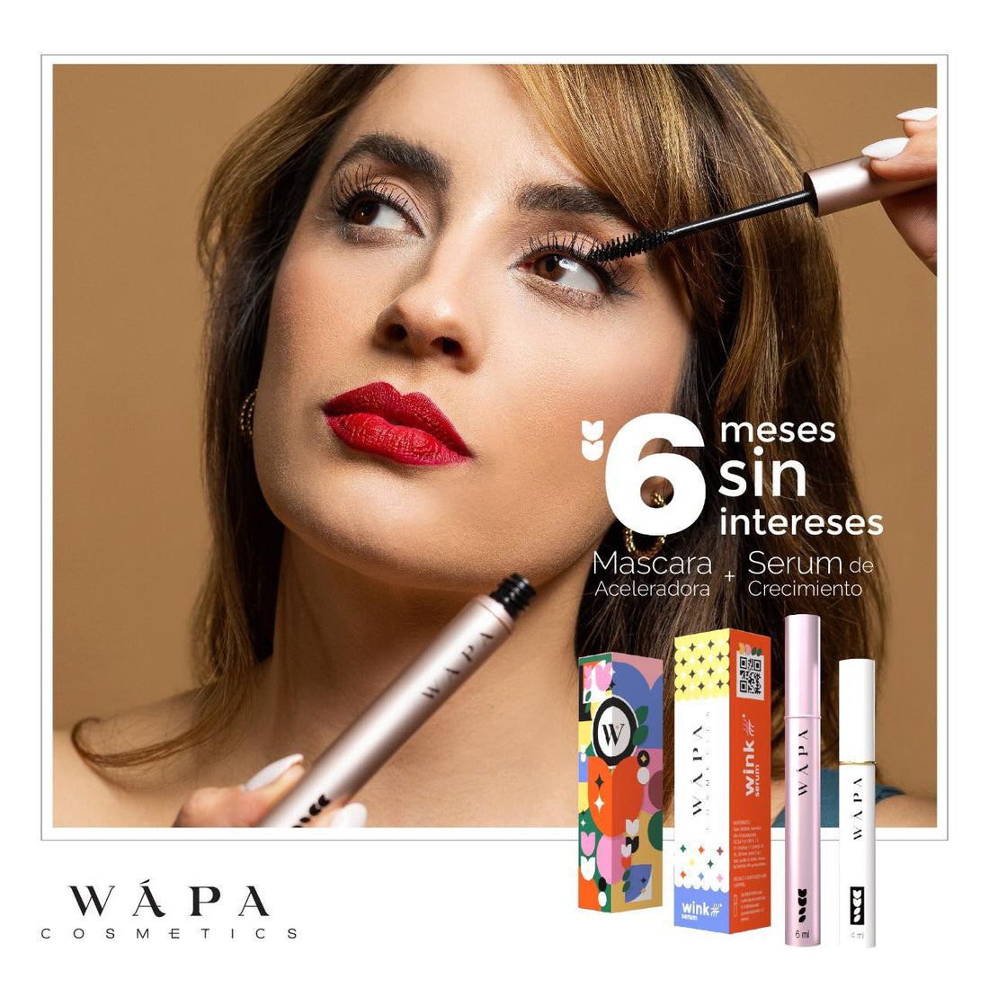 Wink Mascara; acelerador de crecimiento.