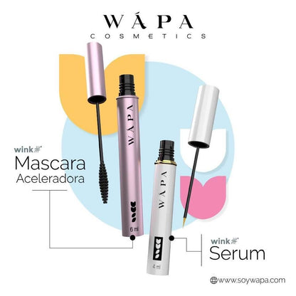 Wink Serum; crecimiento de pestañas y cejas - Wápa Cosmetics