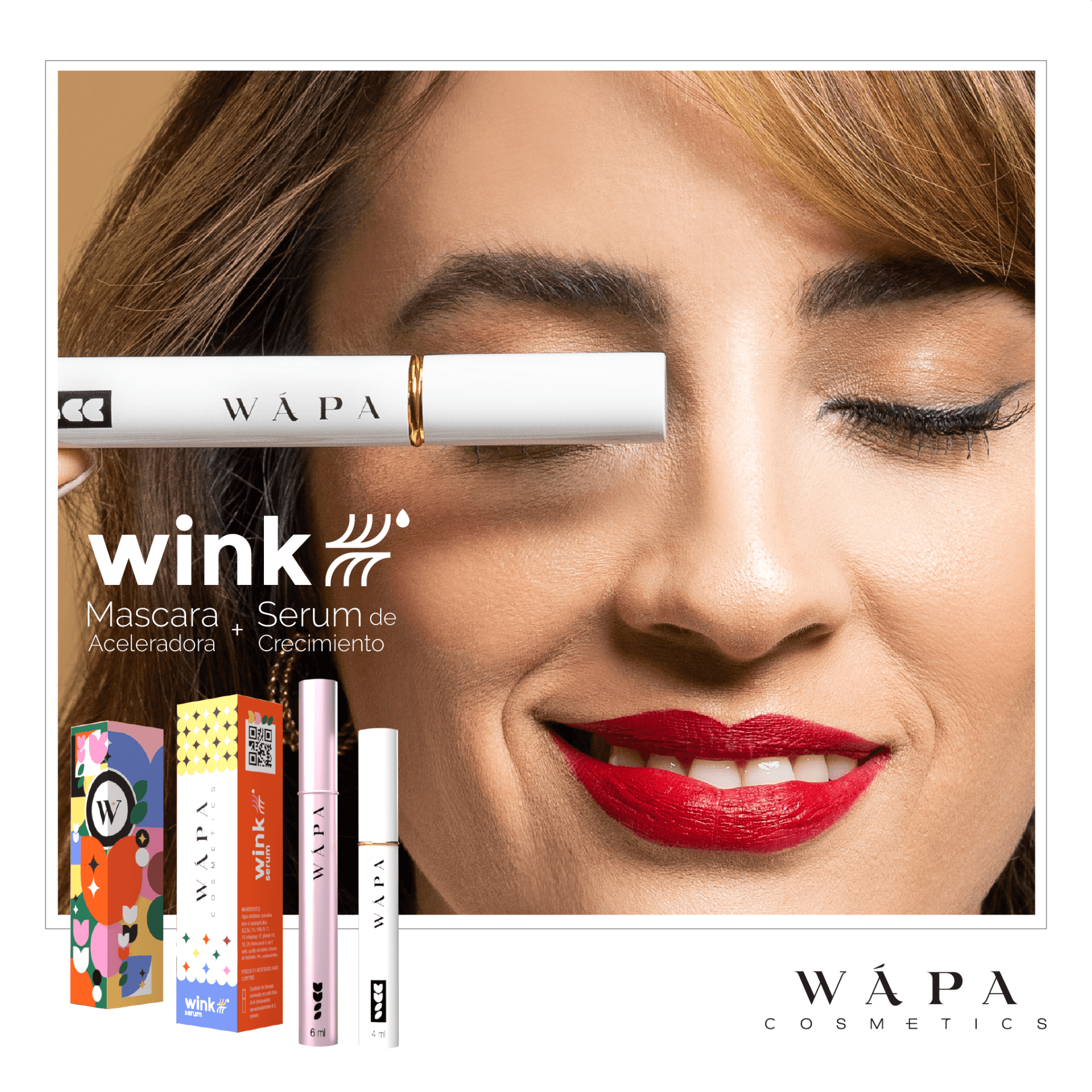 Wink Serum 5ml. ¡Pestañas sorprendentes!